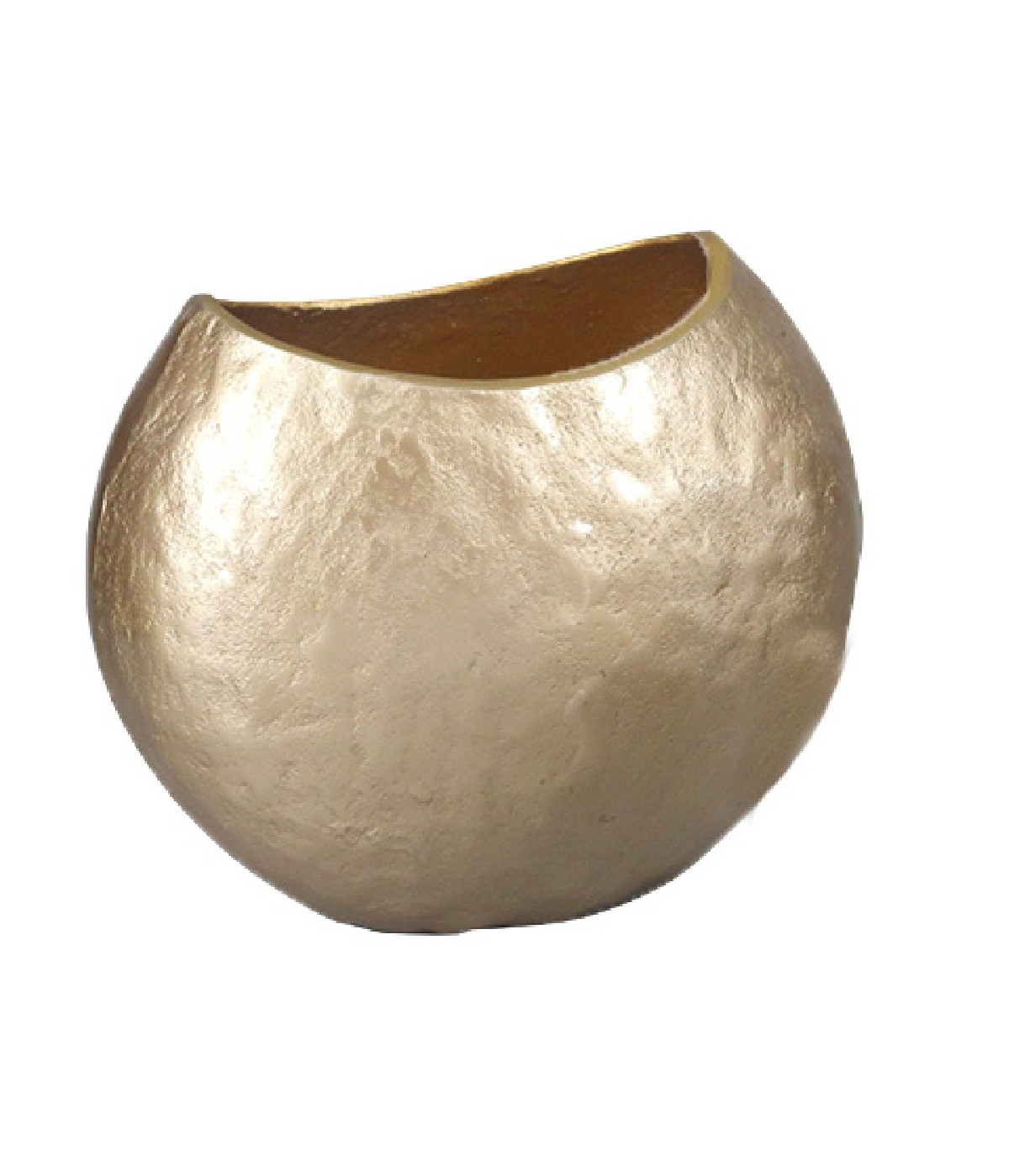 Oval sand vase 26x15.5x22cm