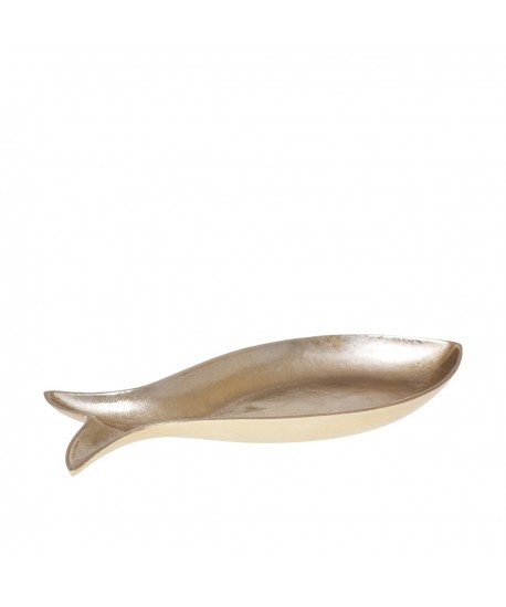 Golden fish dish 42x18x5.5cm