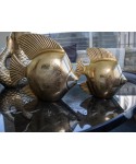 Decorative gold fish H19.5cm