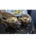 Decorative gold fish H19.5cm