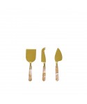 Spangled cheese service - set of 3