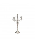 Bougeoir 5 feux argent 60cm