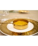 Mini golden casserole 10.5x10.5x3.5cm