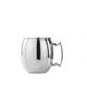 Mug inox lisse avec anse