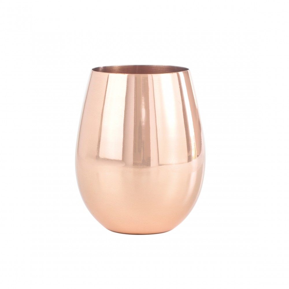 Verre à cocktail inox cuivre lisse