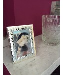 Hammered photo frame 13x18cm