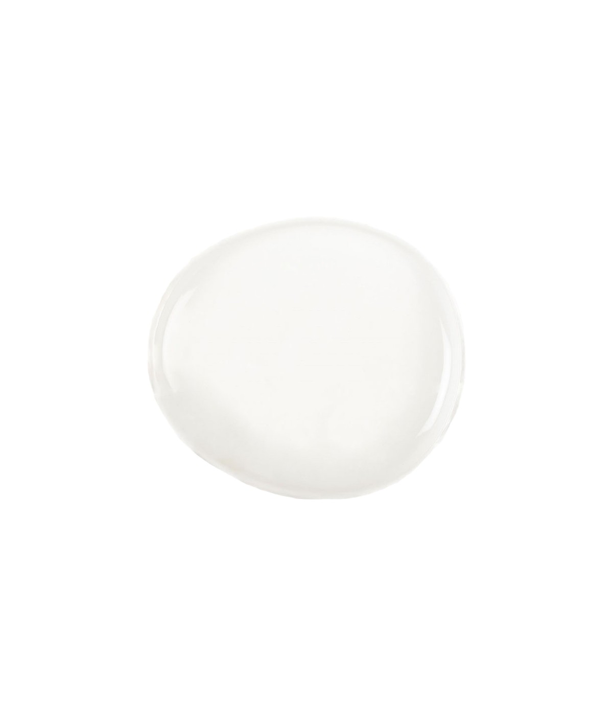 Assiette à dessert blanche céramique