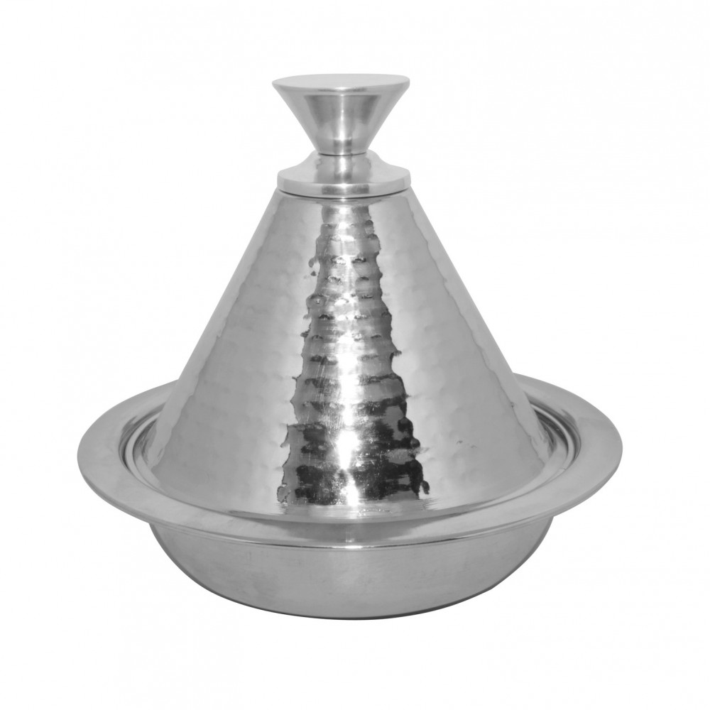 Tajine individuel inox martelé