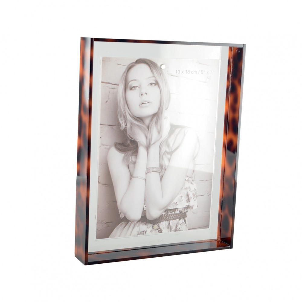 Cadre acrylique léopard pour photo 13x18cm