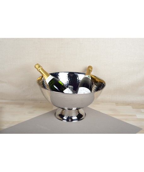 Bol à champagne martelé 39cm
