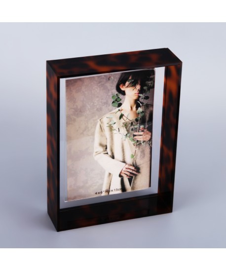 Cadre acrylique léopard pour photo 13x18cm