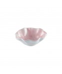 Coupelle apéritif rose en mélamine 12x12x5cm