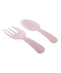Salad servers - pink melamine 27x9.5x1cm