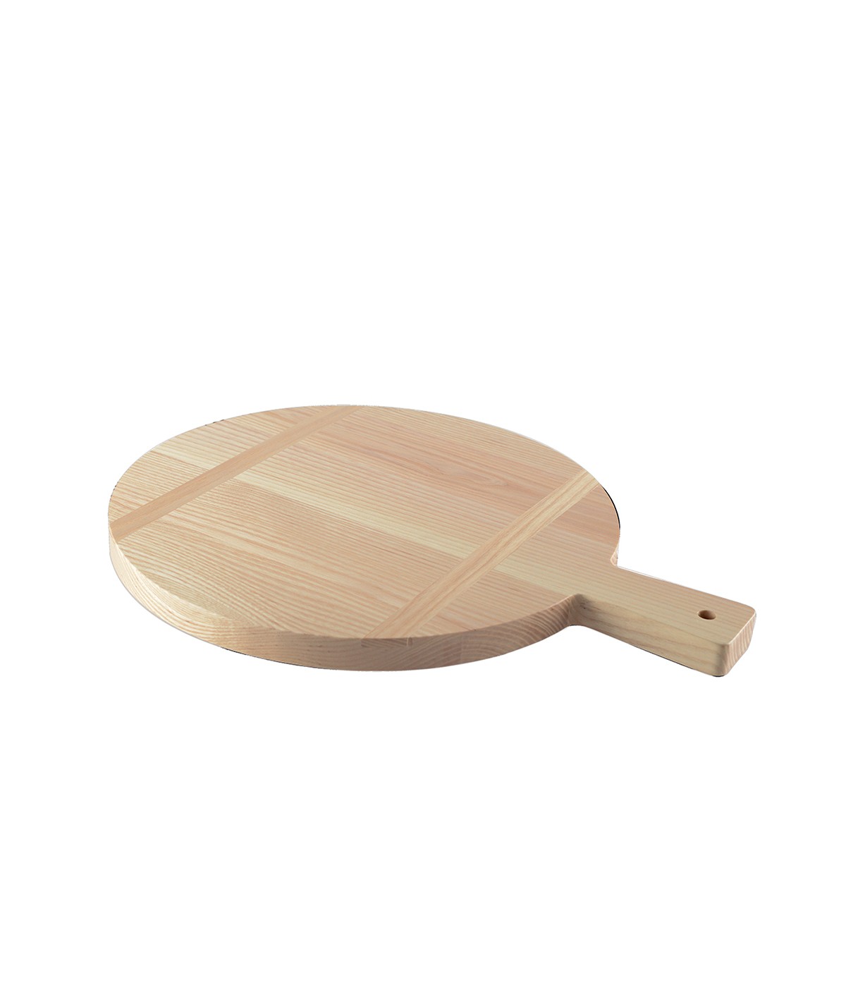 Planche à découper en bois ronde