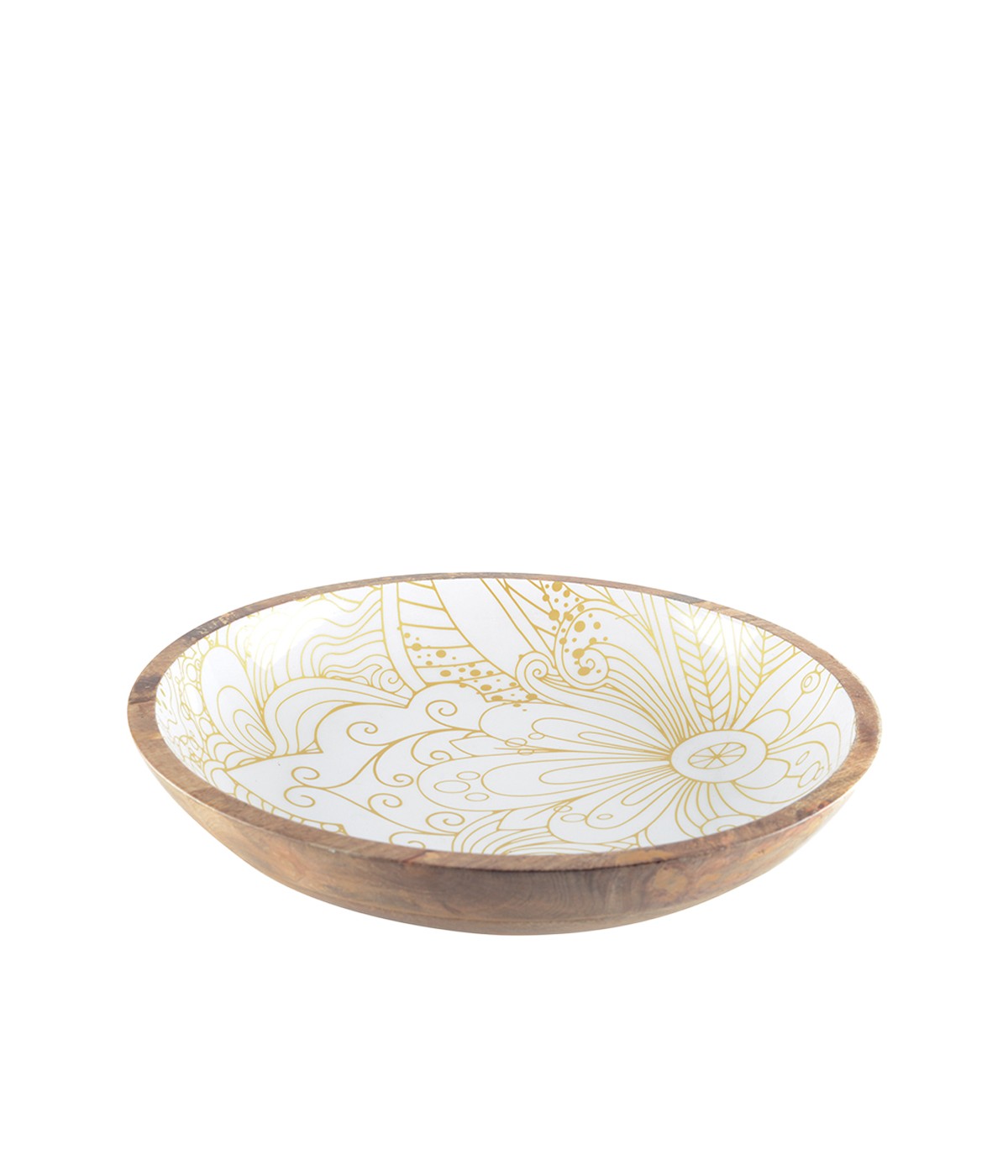 Large abstract bowl 40x40x8cm