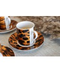 Safari coffee cups - set of 6