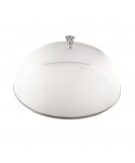 Cloche à fromage argent