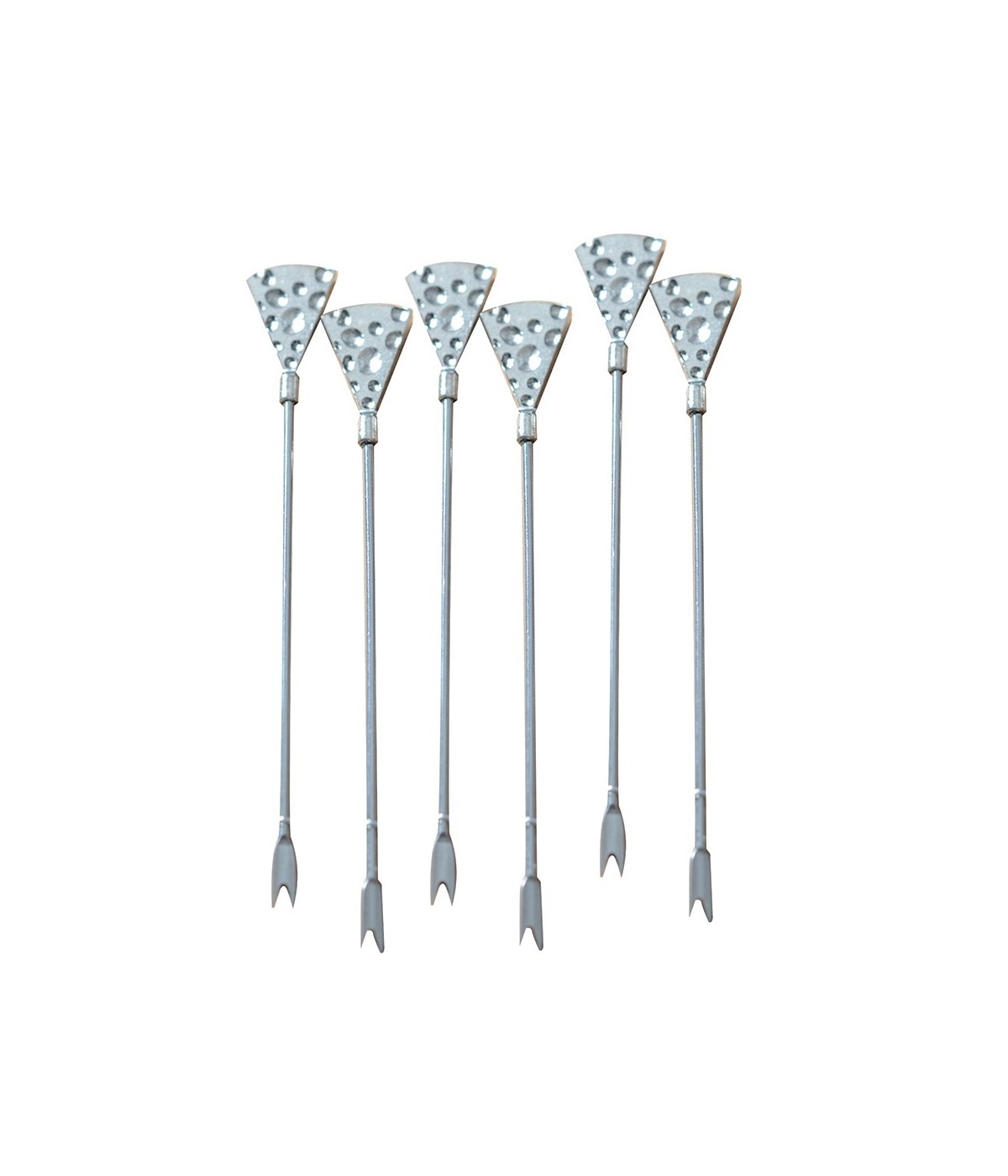 Piques apéritif fromage argent