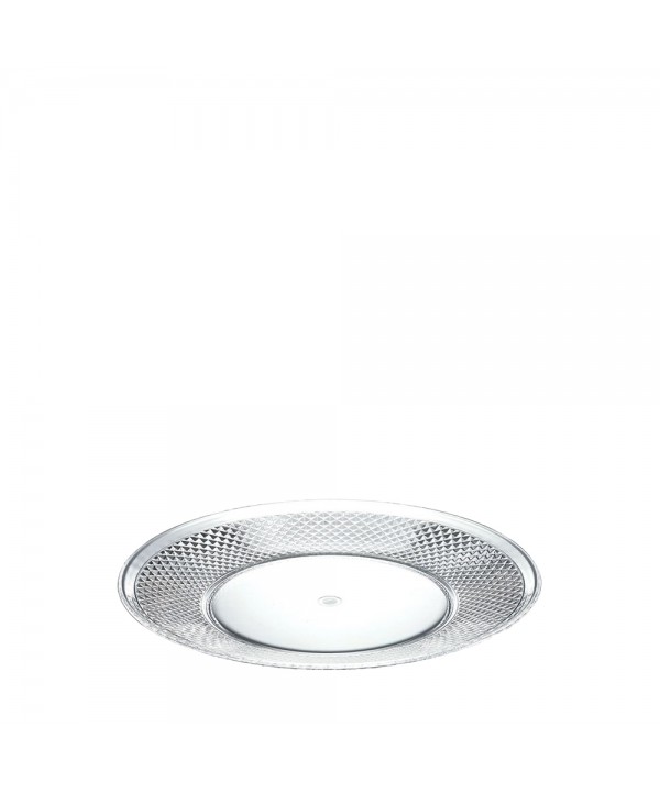 Assiette à dessert acrylique diamant