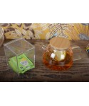Rectangular acrylic tea box