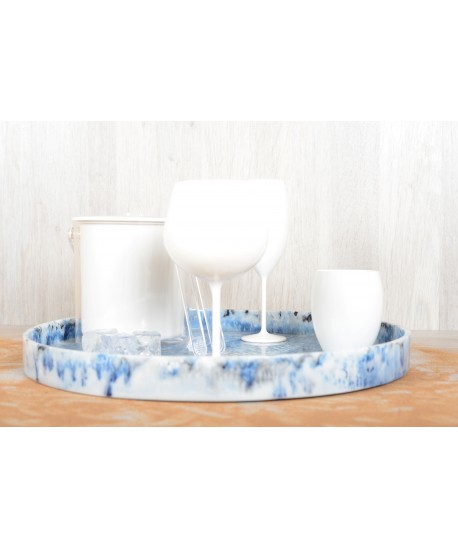 White wine glasses in acrylic 460ml - set of 6