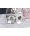 Salière et poivrière cristal 7 cm