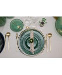 Dessert plate light green