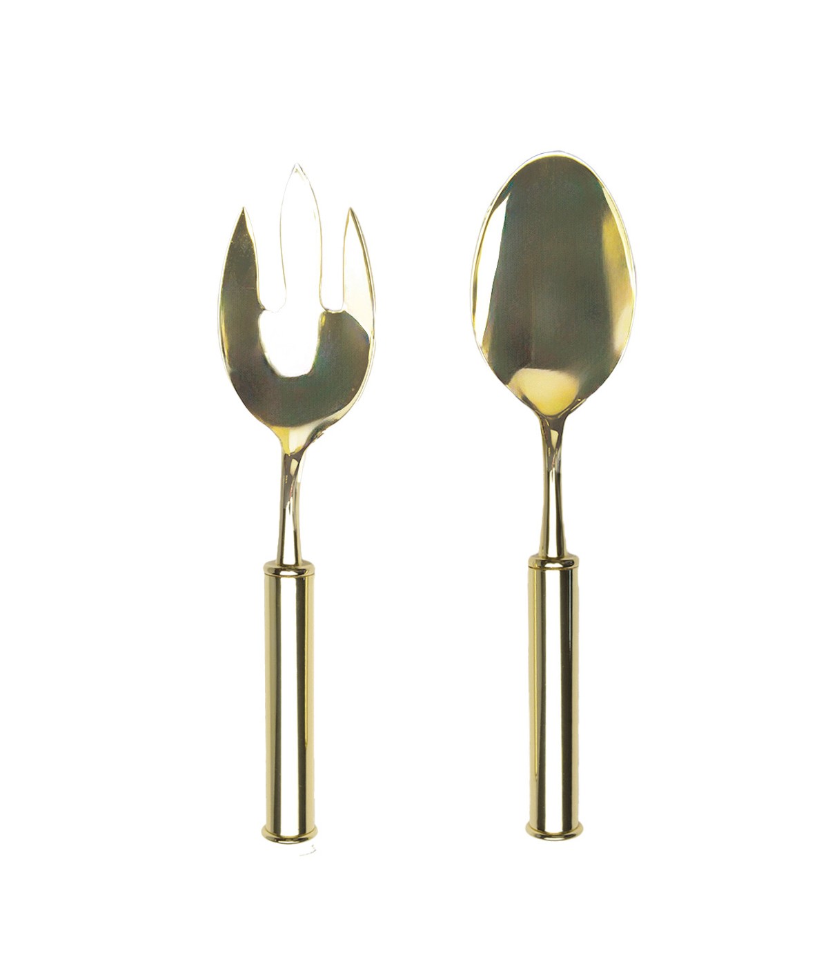 Couvert à salade doré