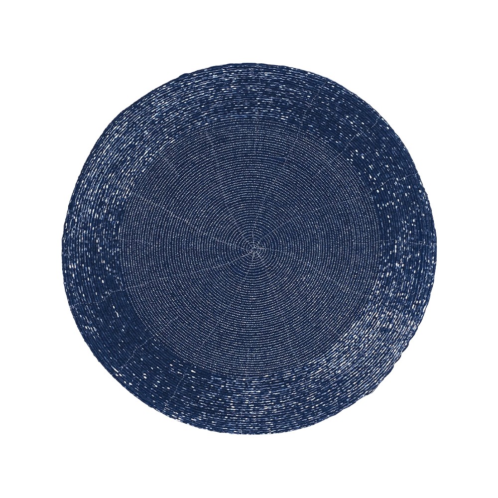 Dark blue pearl placemats