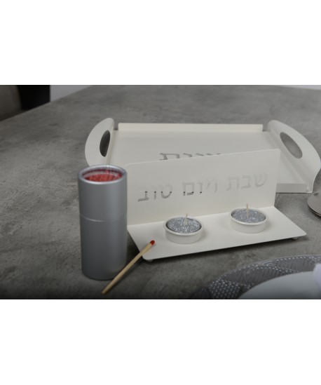 Matchstick set of 75 - silver box