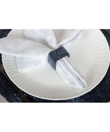 Dark blue pearl placemats