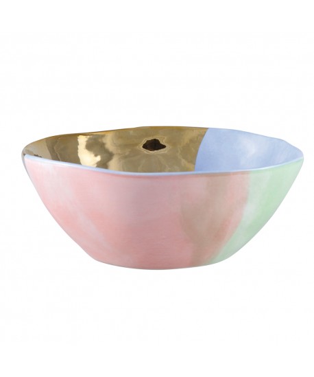 Tricolore salad bowl 20cm - Paradise