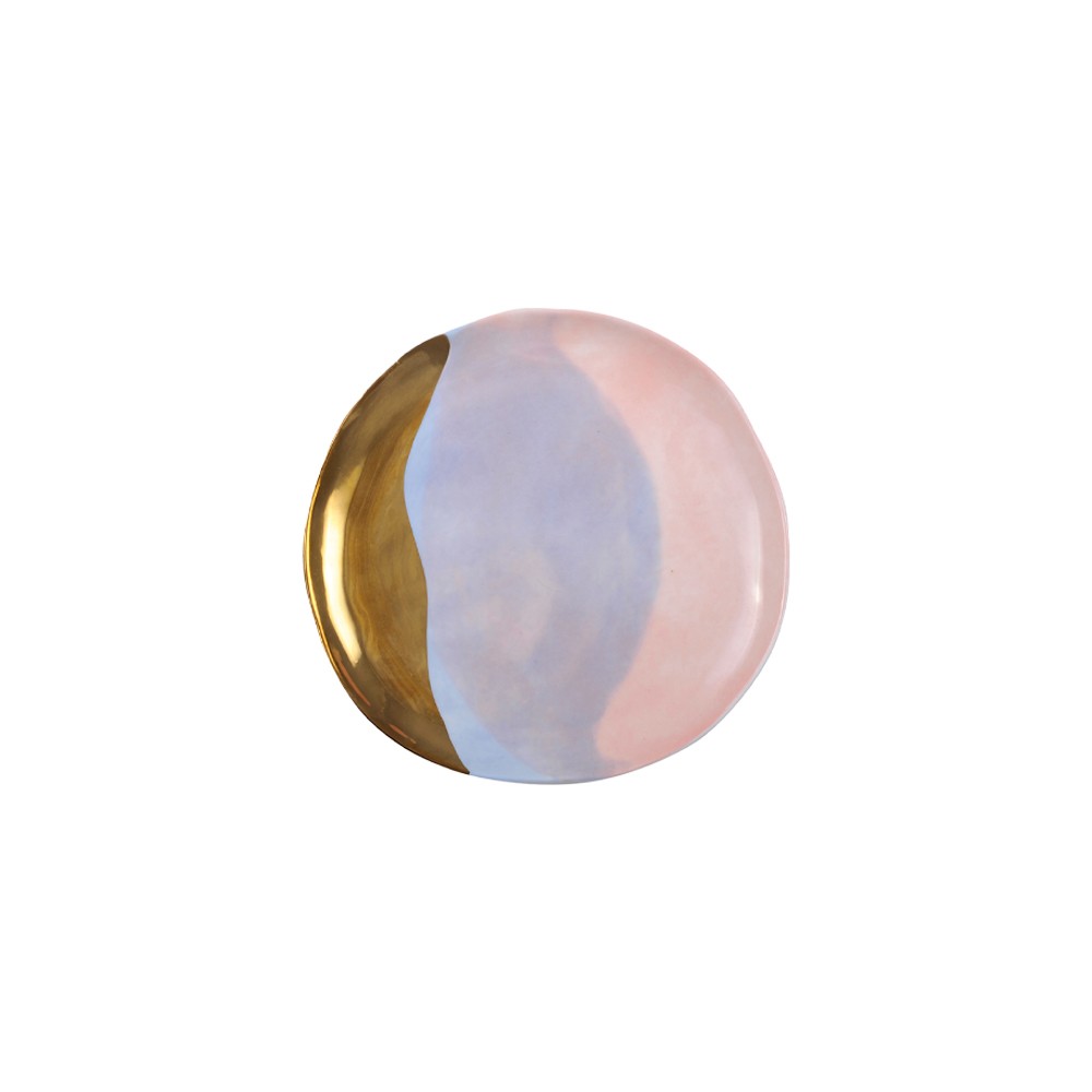 Bread plate -mixed colors - paradise