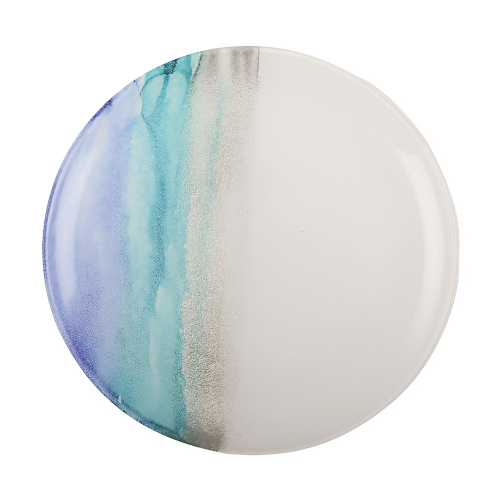 Serving dish ocean design