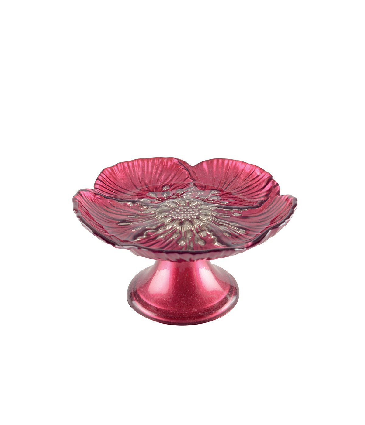 Plat à gâteaux fuchsia