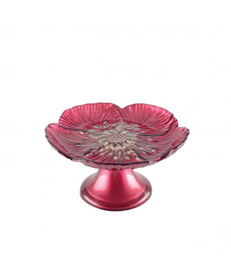 Plat à gâteaux fuchsia