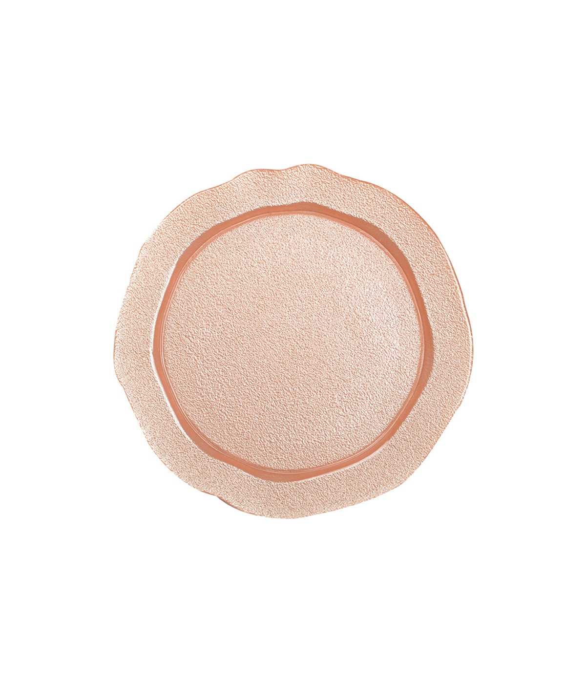 Assiette plate saumon