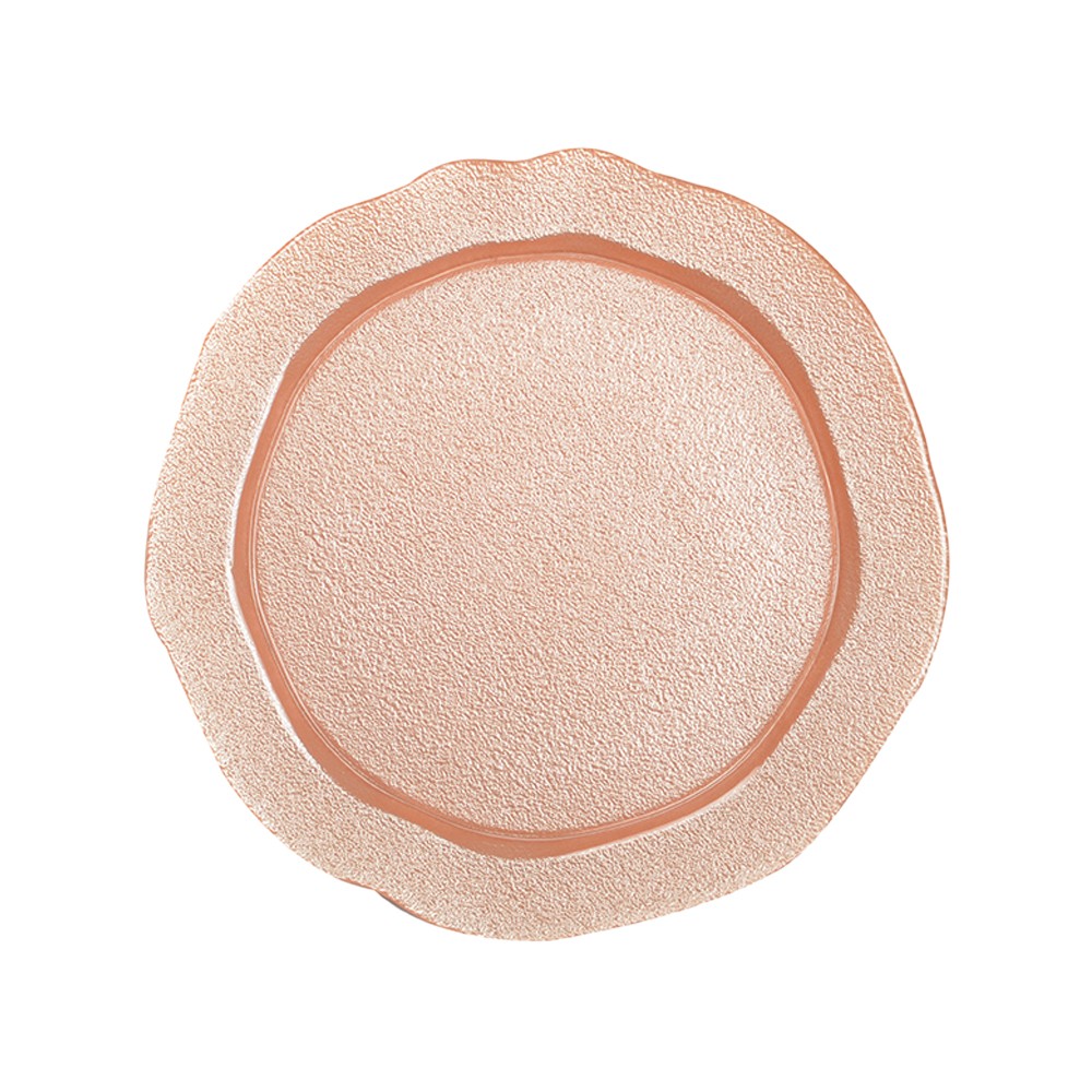 Assiette plate saumon