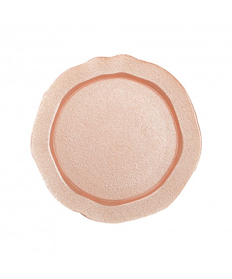 Assiette plate saumon