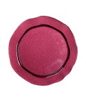 Assiette de présentation fuchsia
