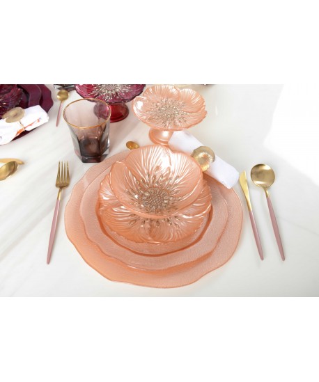 Assiette plate saumon