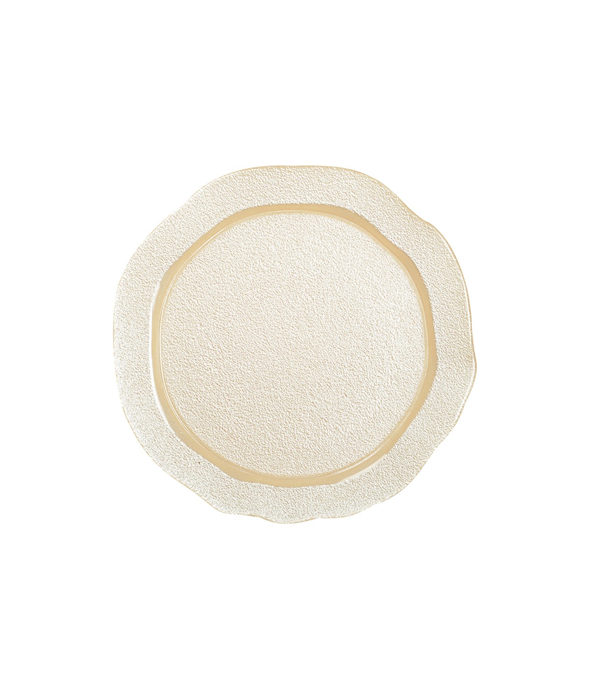 Vanilla dinner plate