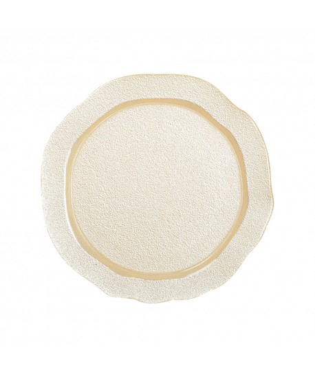 Vanilla dinner plate