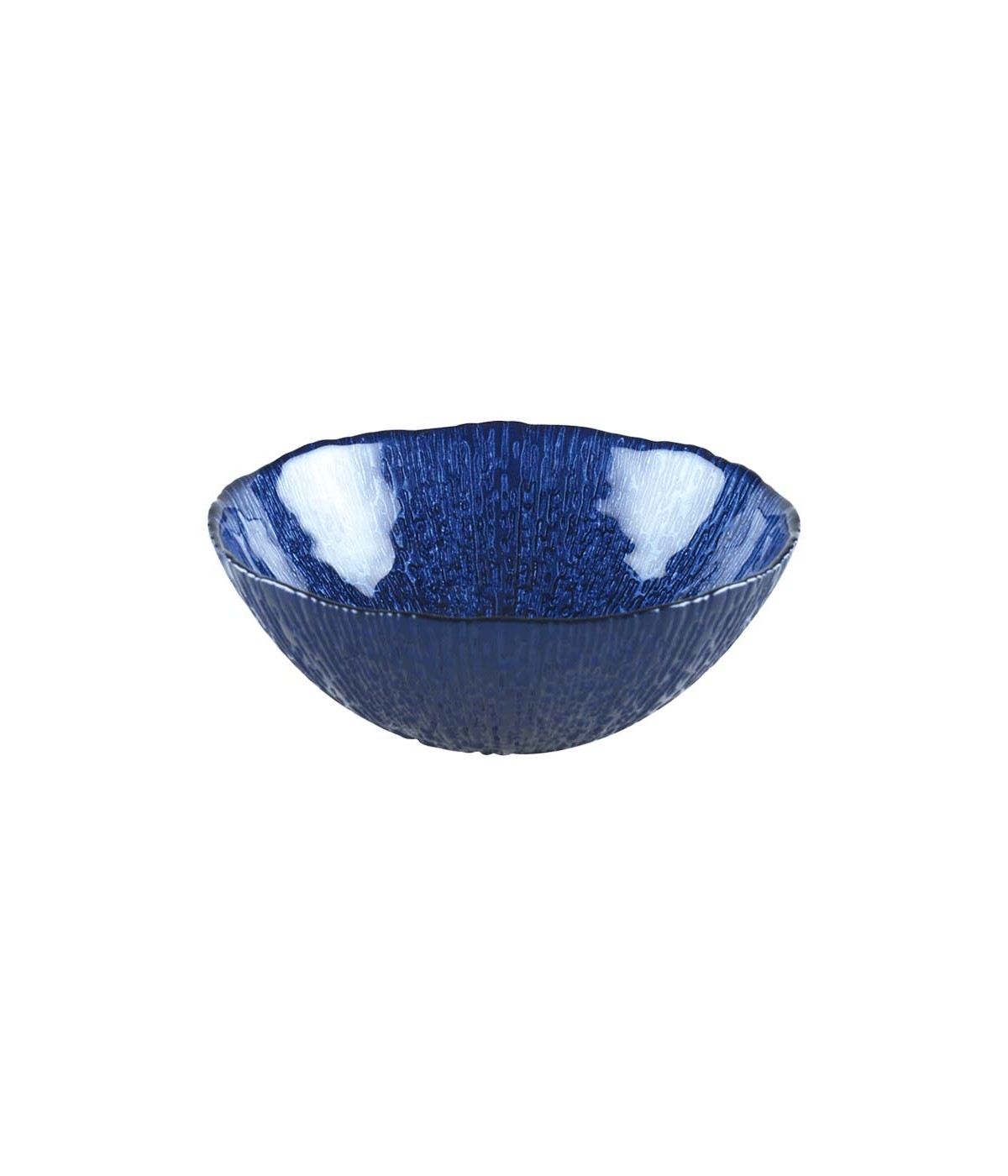 Bol à soupe bleu indigo