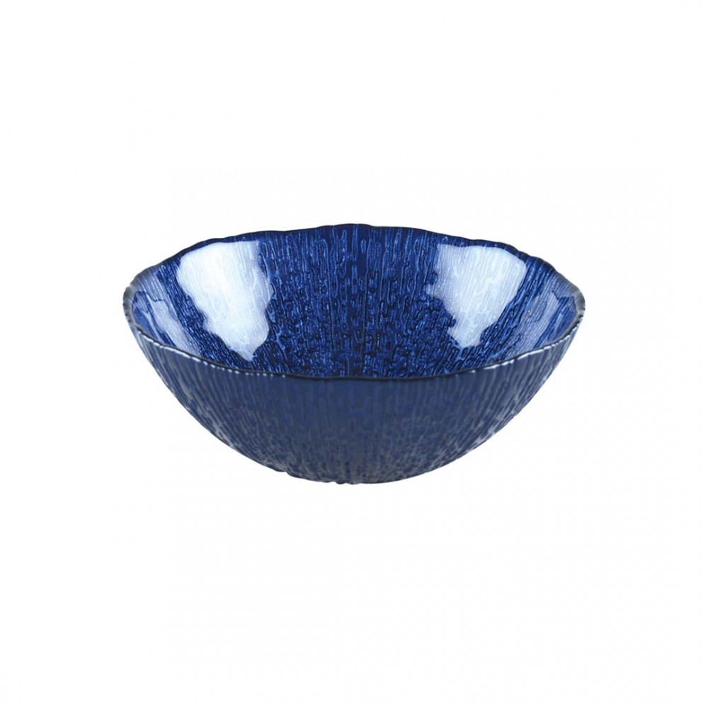 Bol à soupe bleu indigo