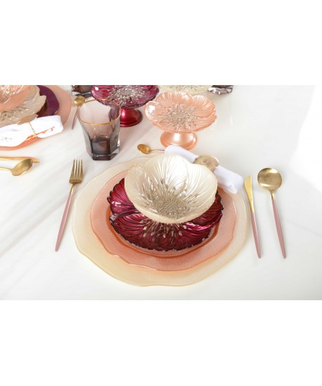 Assiette de présentation vanille