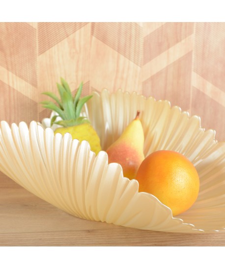 Coupe décorative vanille 43x25cm