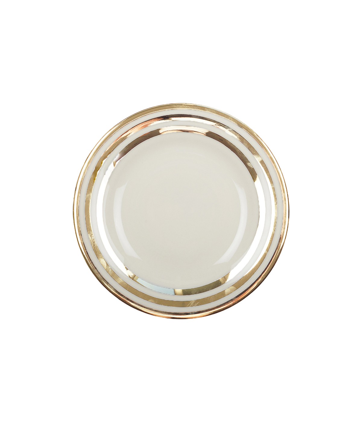 Dinner plate triple gold 27cm 