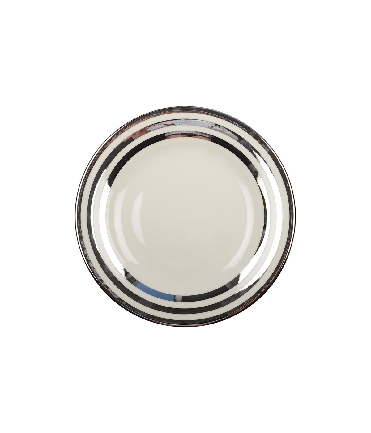 Assiette plate triple filet argent 27cm