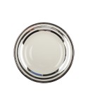 Assiette creuse triple filet argent 23cm